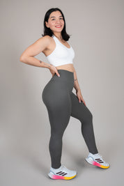 Legging rib plomo