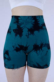 Short tiedye verde negro