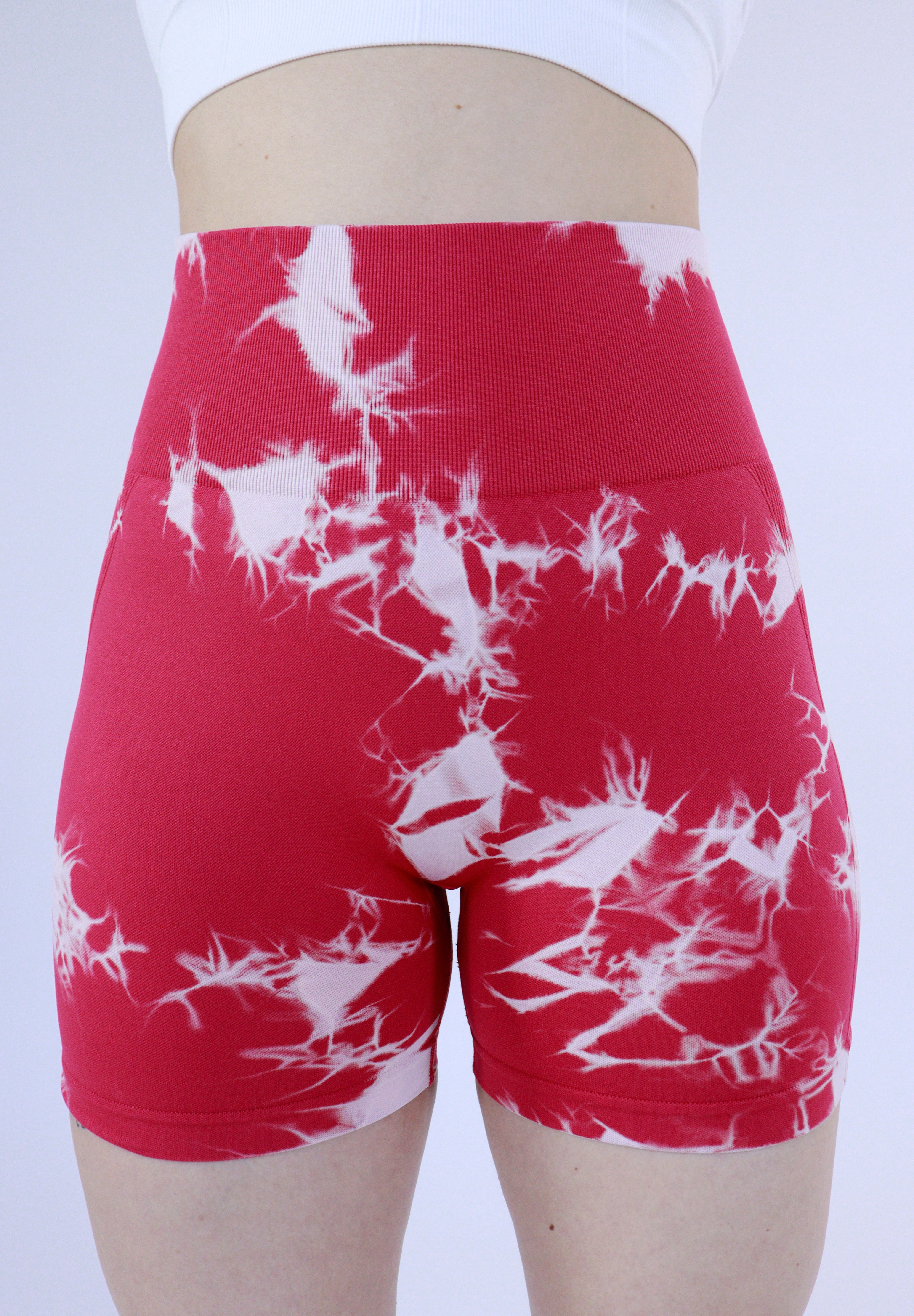 Short tiedye rojo
