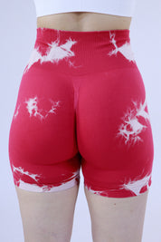 Short tiedye rojo