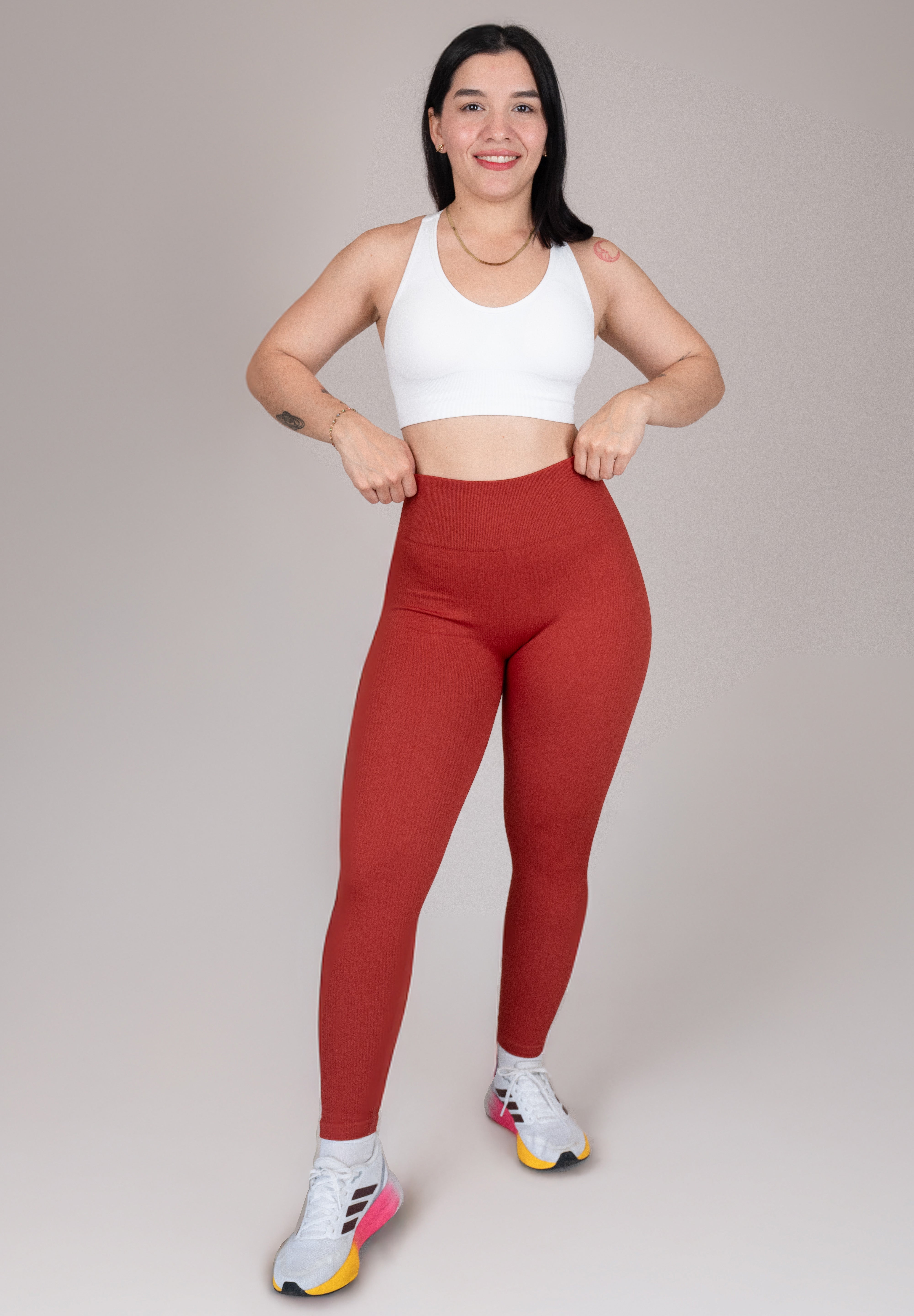 Legging rib lacre