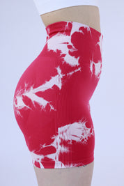 Short tiedye rojo