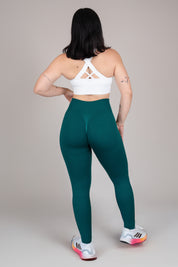 Legging rib verde