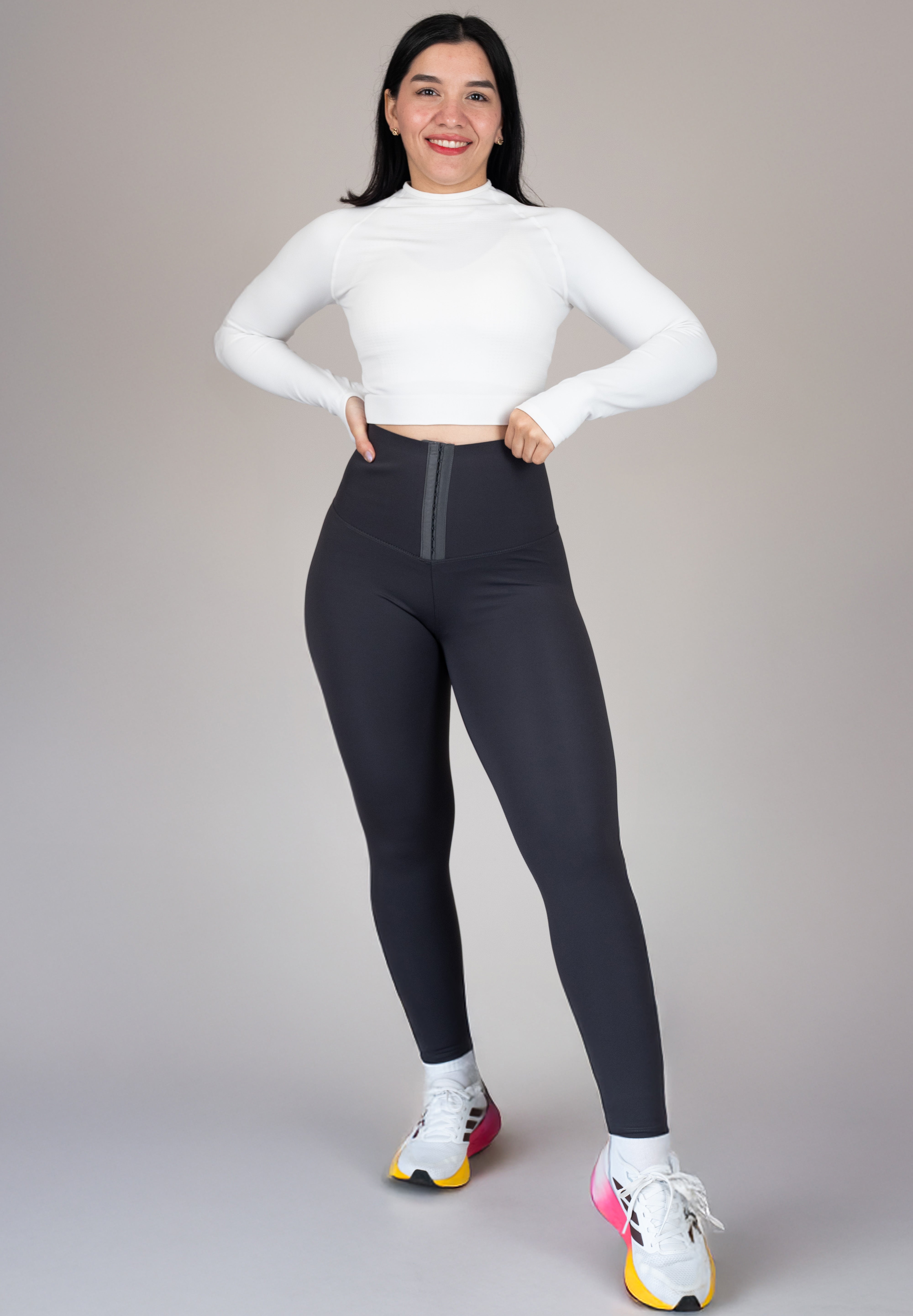 Legging fajero plomo
