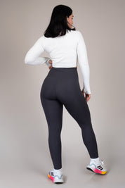 Legging fajero plomo