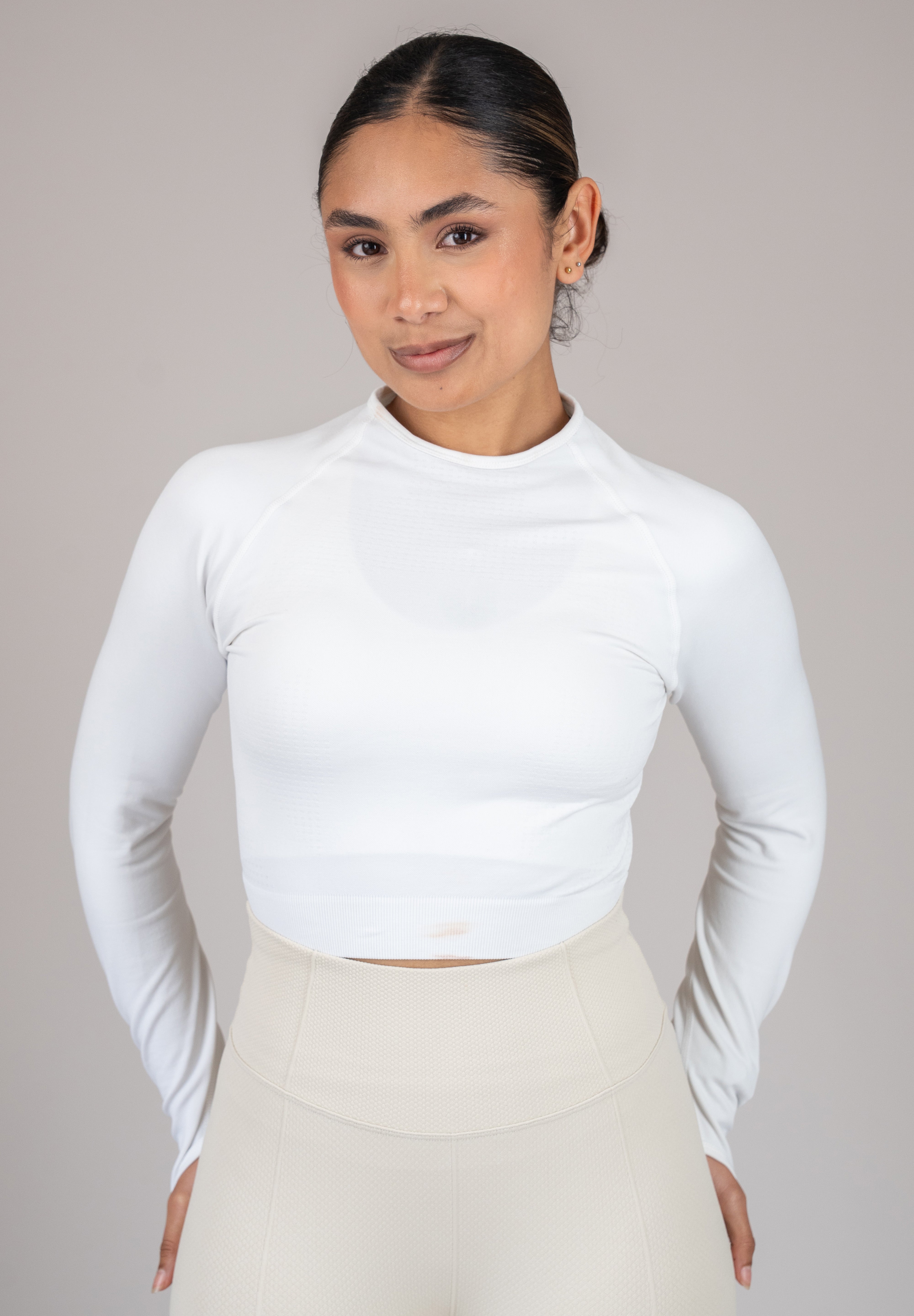 Top jana blanco
