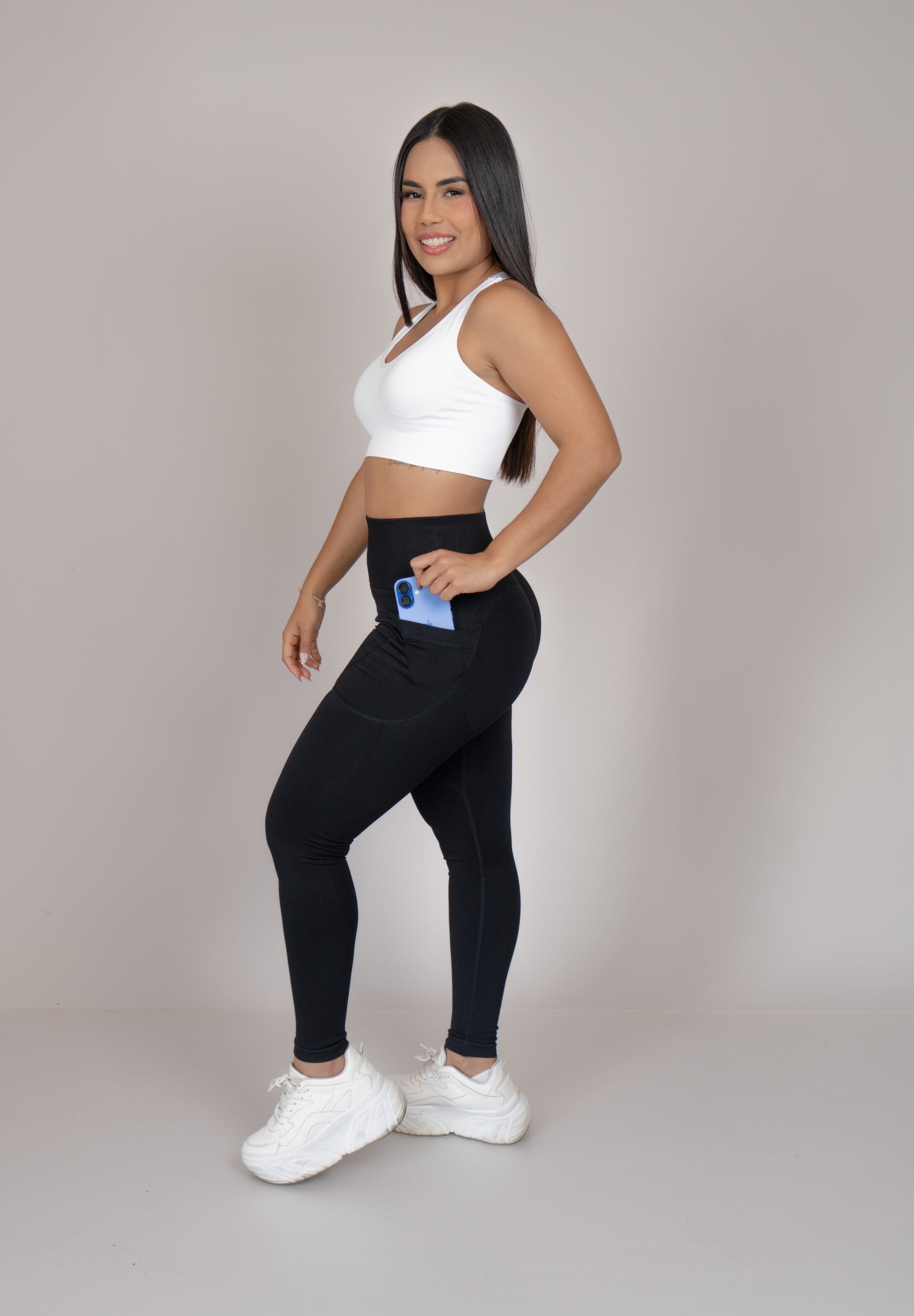 Legging Pocket negro