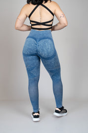 Legging diamond azul