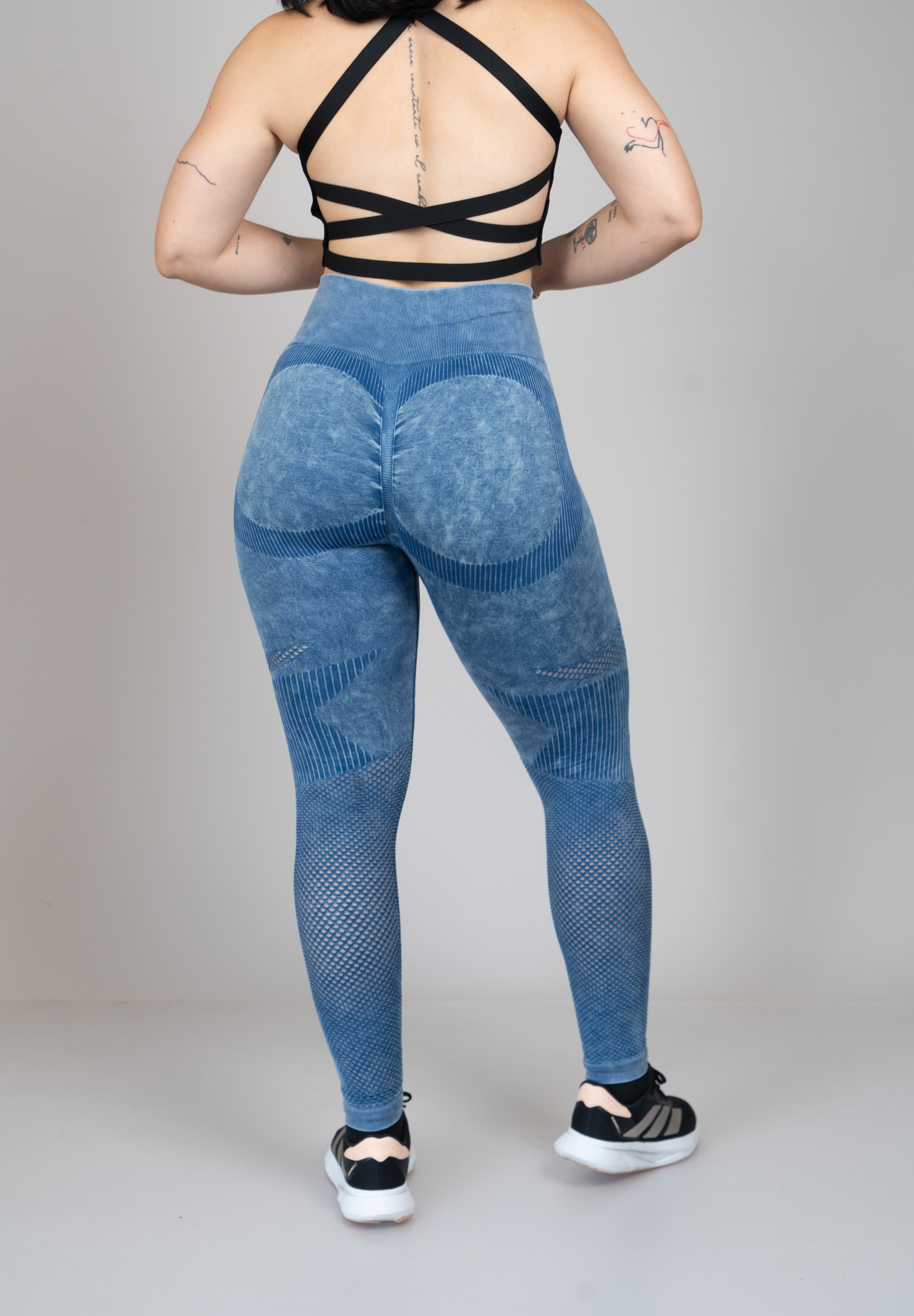 Legging diamond azul