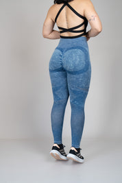 Legging diamond azul