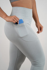 Legging Pocket plata