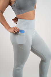 Legging Pocket plata