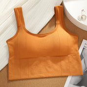 Top lara naranja