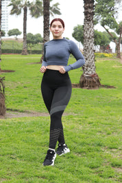 Legging active negro