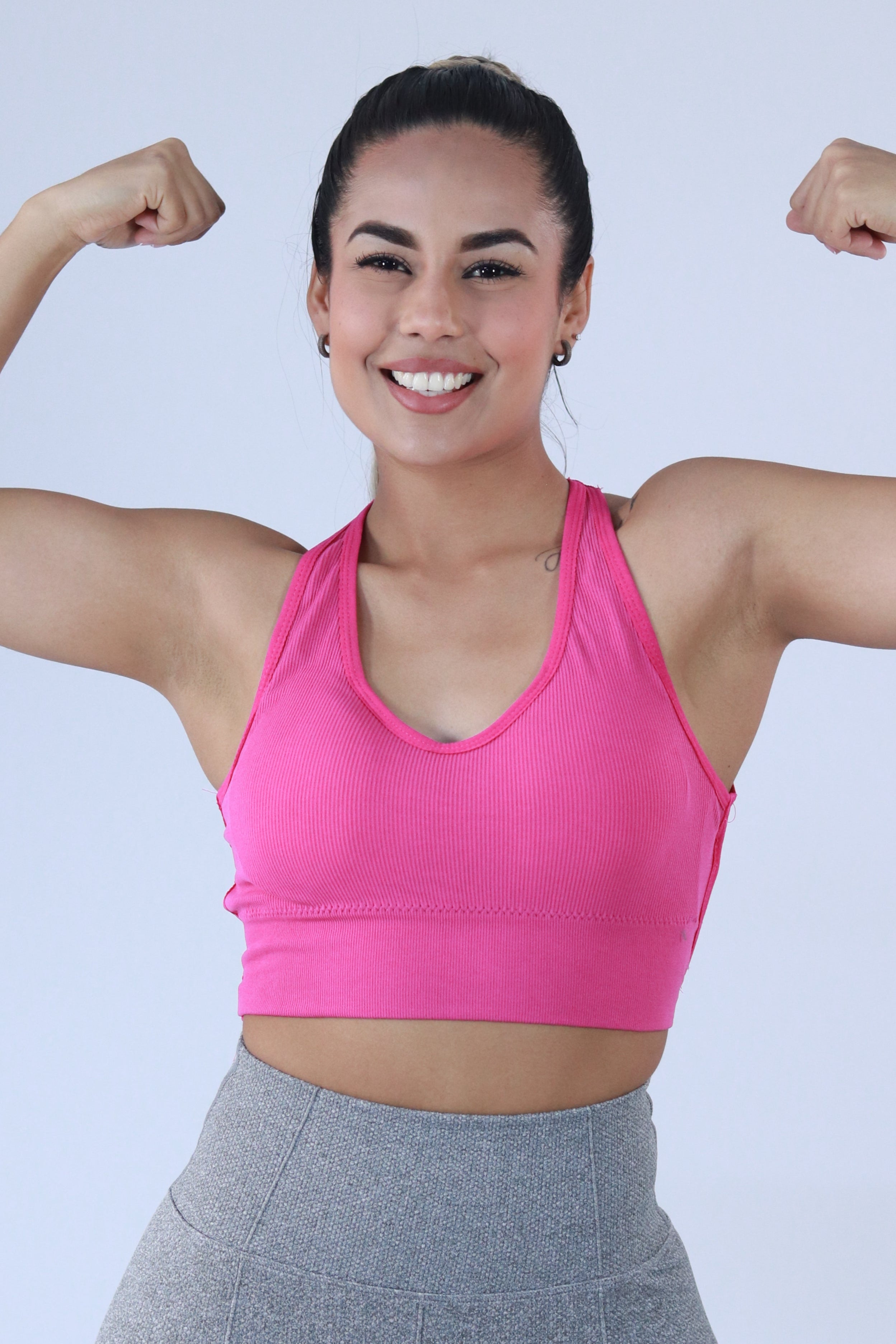 Top agata fucsia