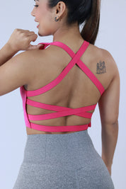 Top agata fucsia
