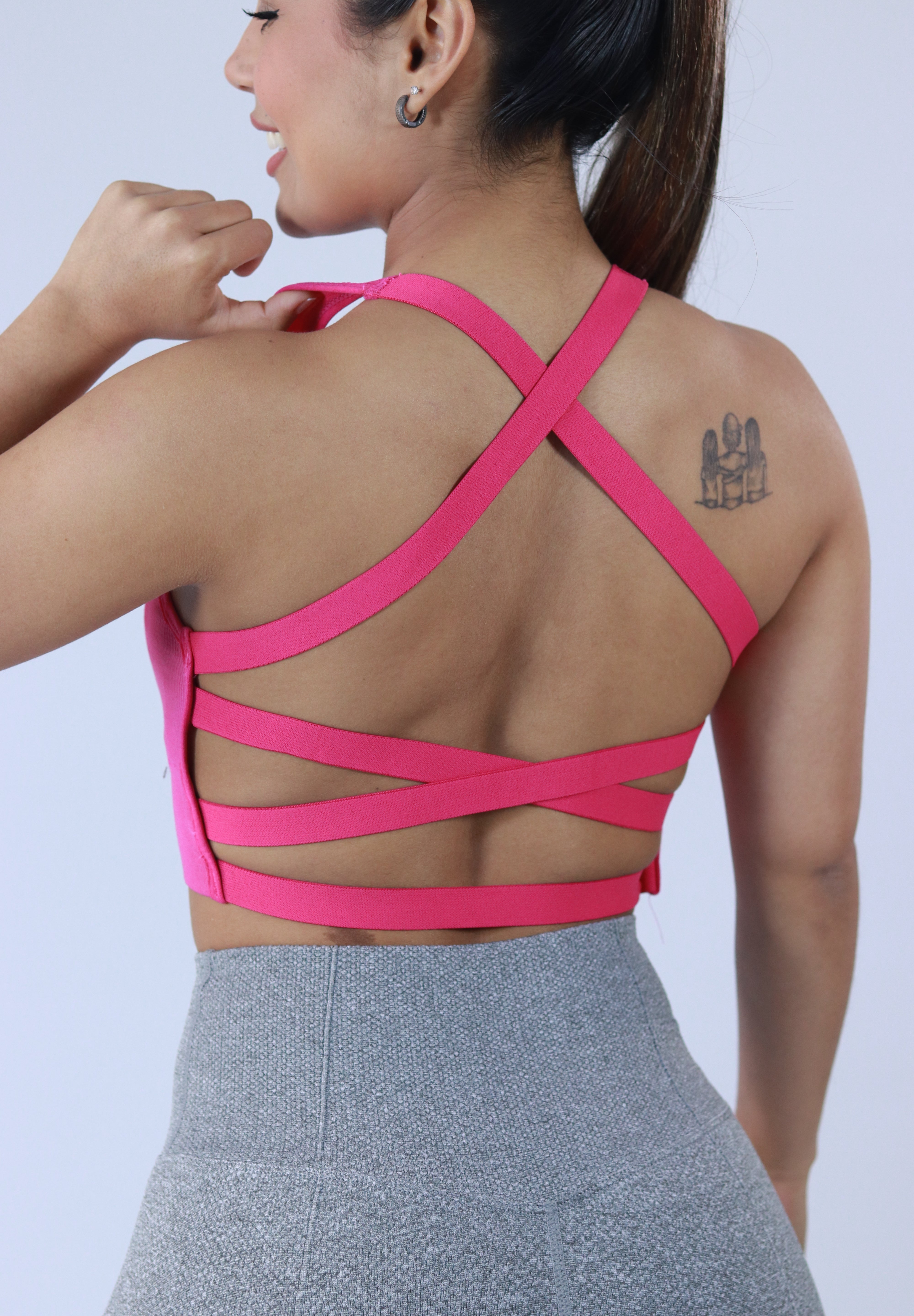 Top agata fucsia