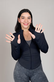 Casaca Deka negro