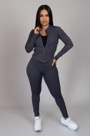 Conjunto Luna plomo