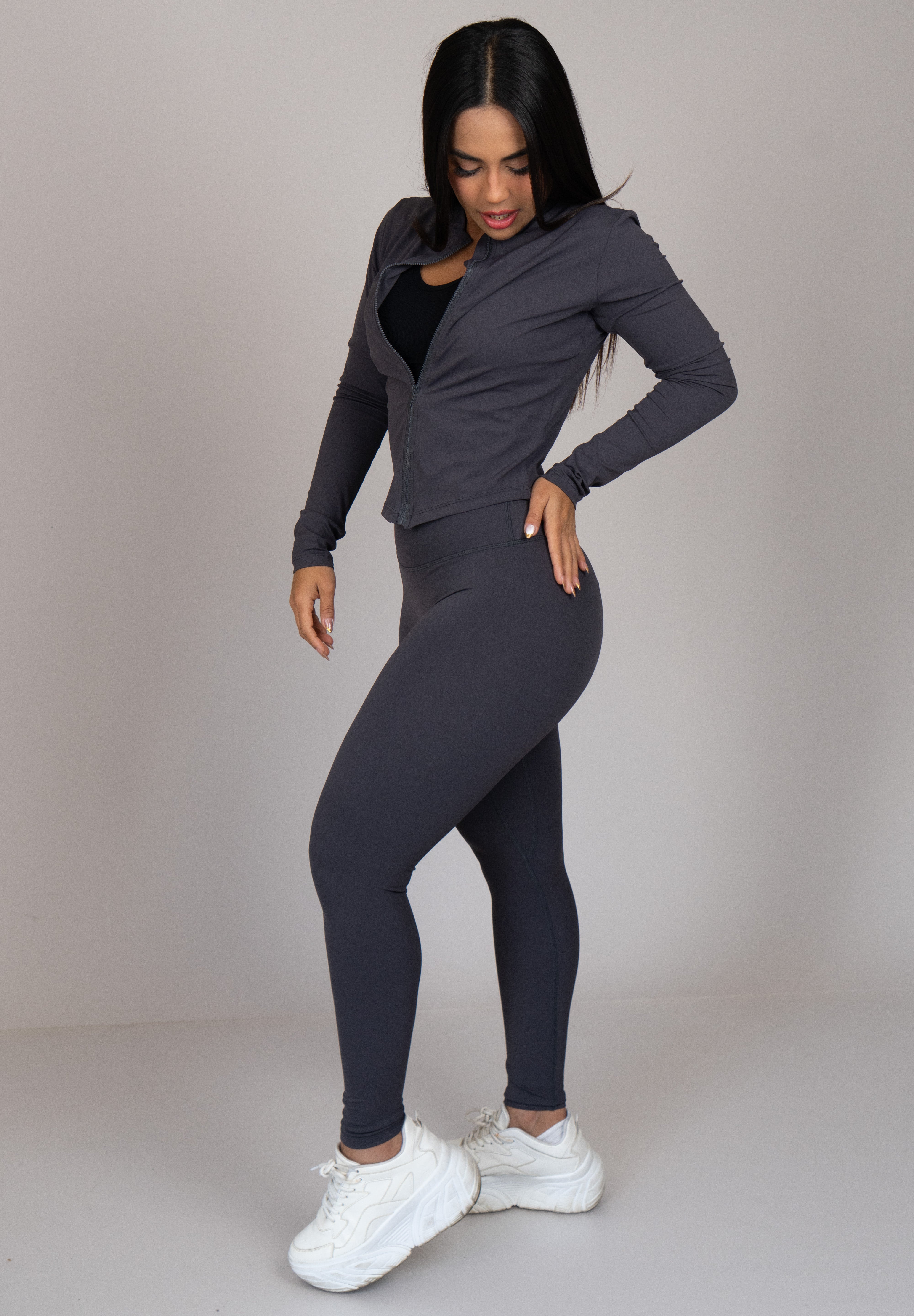 Conjunto Luna plomo