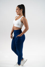 Legging Pocket azul