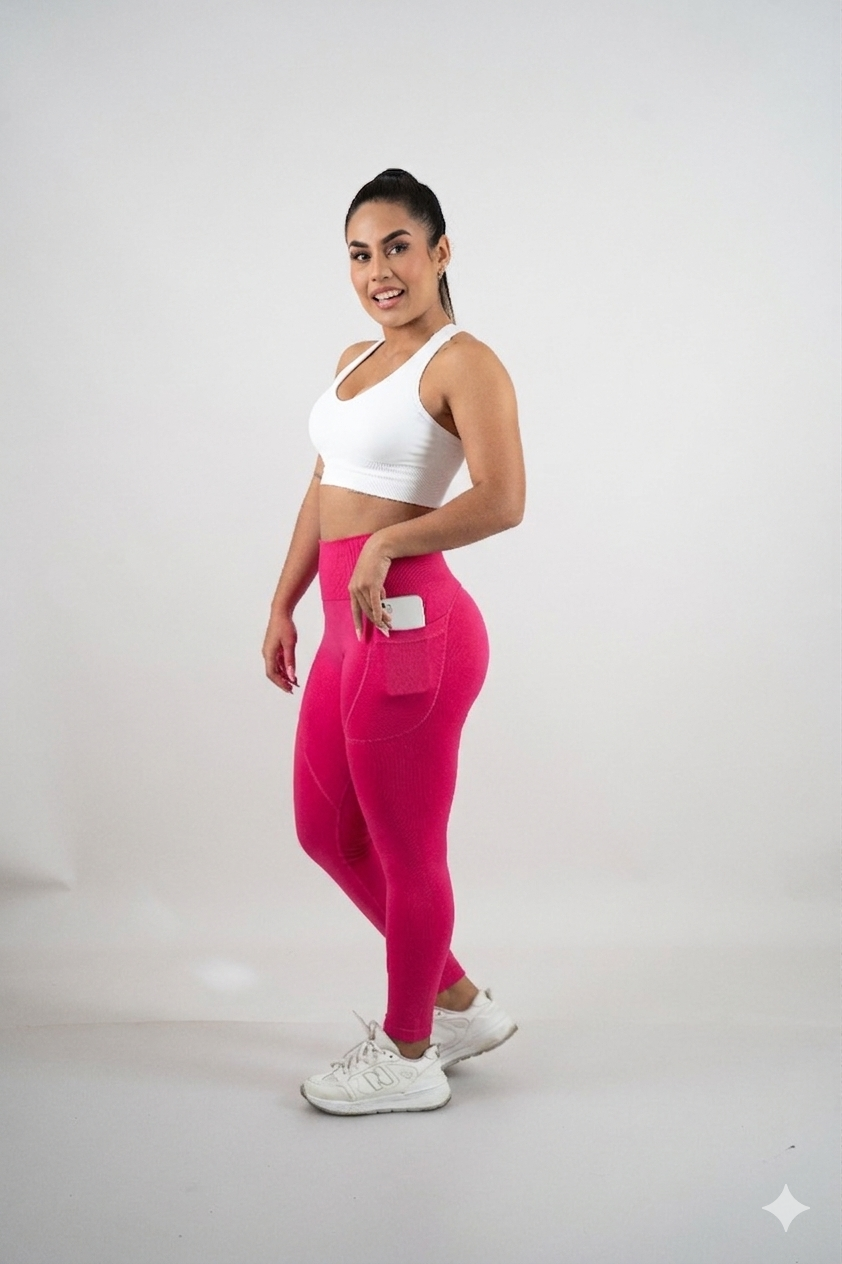 Legging Pocket fucsia