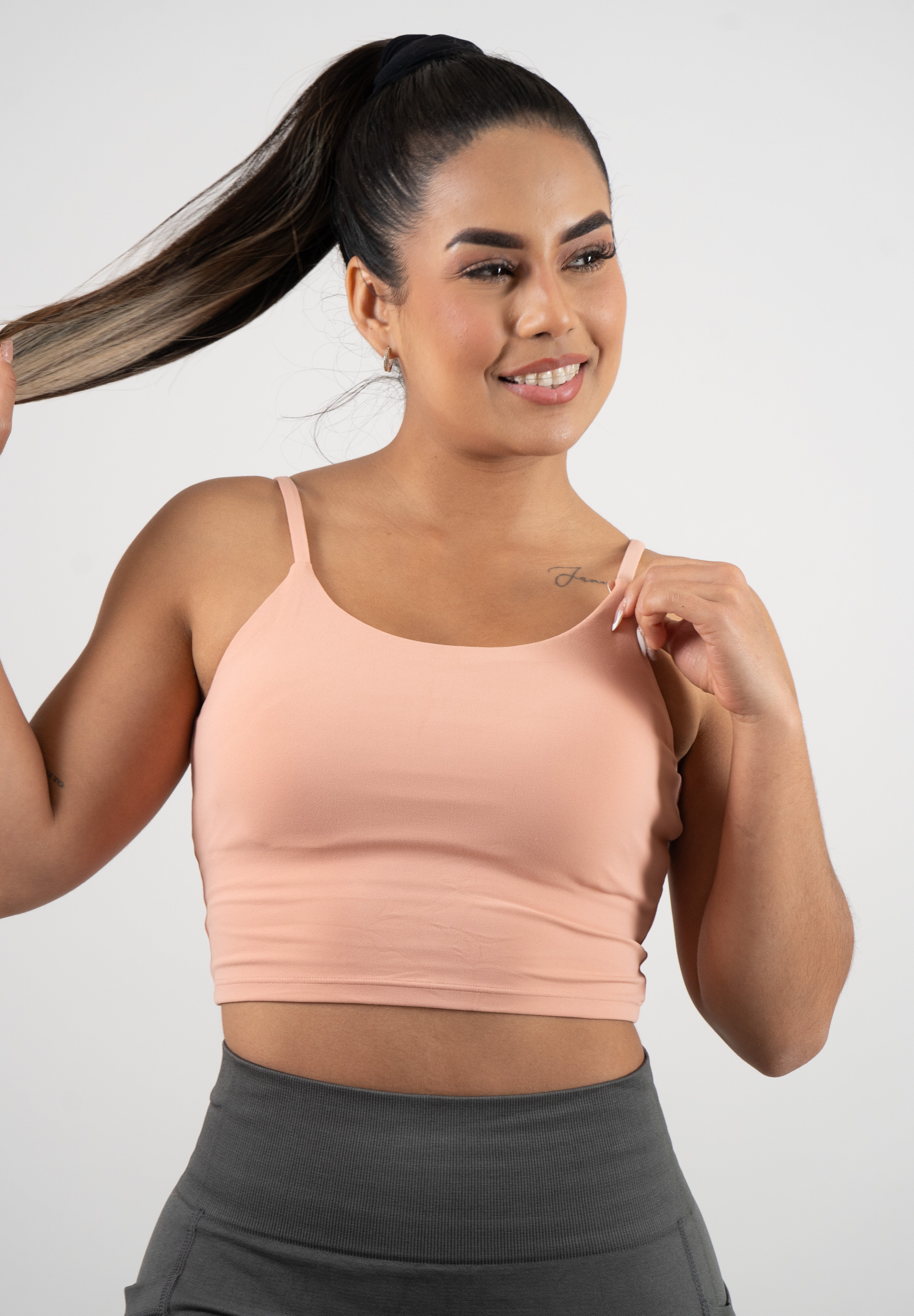Top Vania salmón